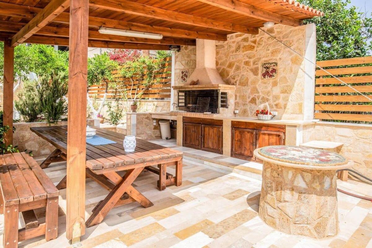 Agia Pelagia Blue Apt With Seaview 50M From Sea Apartment Luaran gambar