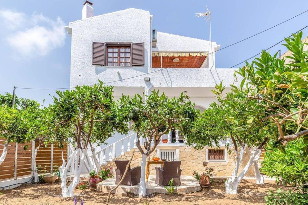 Agia Pelagia Blue Apt With Seaview 50M From Sea Apartment Luaran gambar